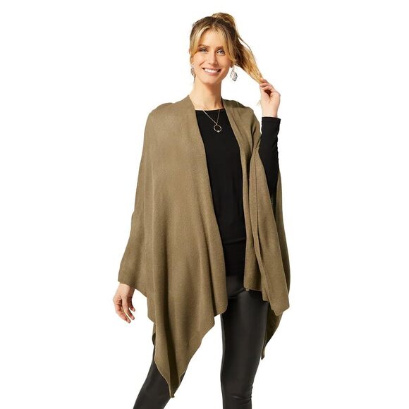 Accessories - 9829 Kiara Shawl Wraps For Women In Mushroom- Lightweight Pashmina Shawls